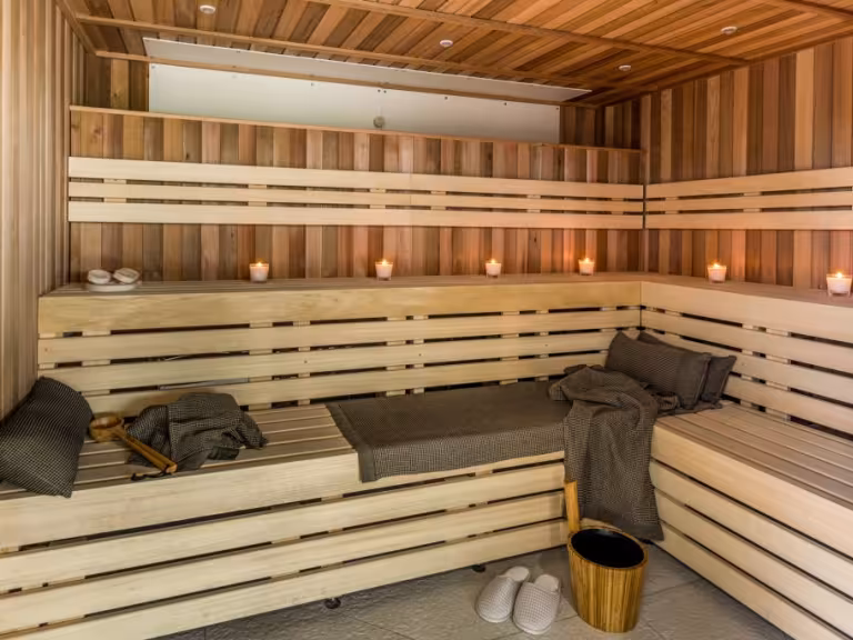 Mayfield Watford retirement village sauna