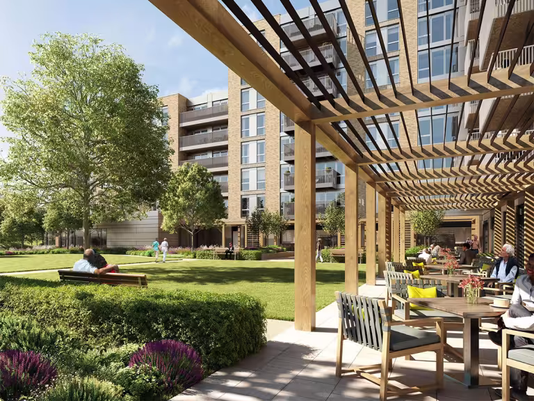 CGI image of Mayfield Watford