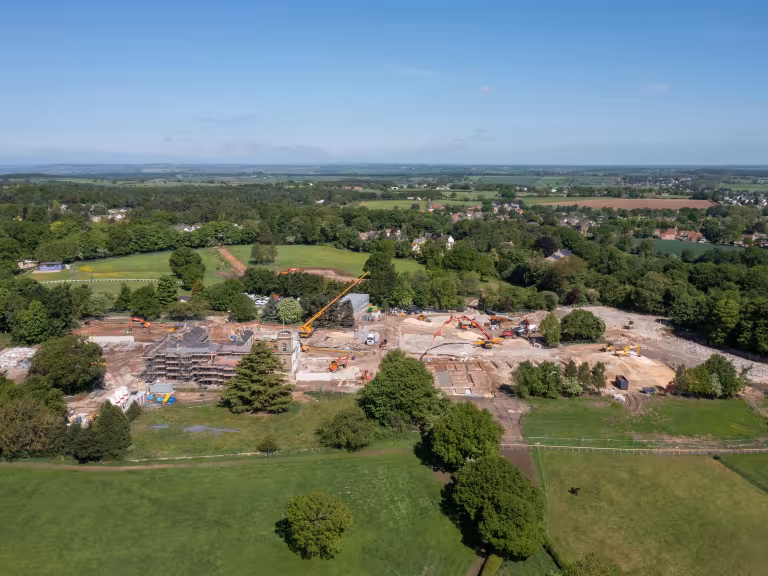 Audley Village Construction SIte