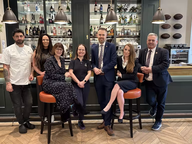 General Manager and team at Audley Cooper's Hill