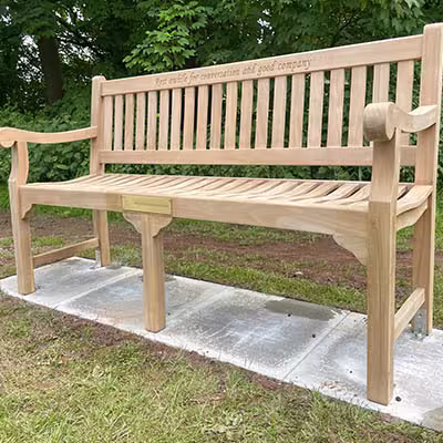 Chatty Bench by The Audley Foundation