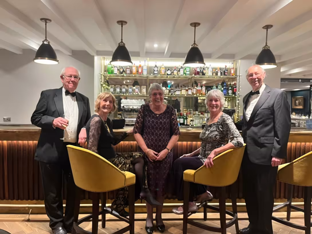Owners celebrating New Year at Audley Wycliffe Park